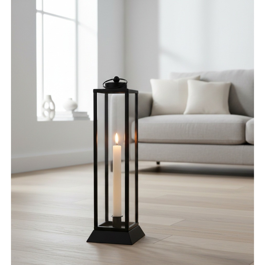 Decoratieve lantaarn HALL 45,5 cm zwart
