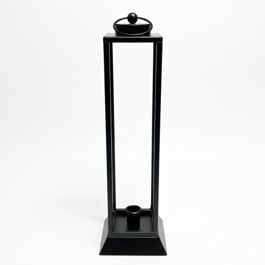Decoratieve lantaarn HALL 45,5 cm zwart