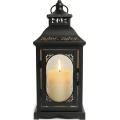 Decoratieve lantaarn ROSEHILL 27,5 cm zwart