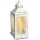 Decoratieve lantaarn ROSEHILL 40 cm wit