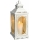Decoratieve lantaarn ROSEHILL 54,5 cm wit