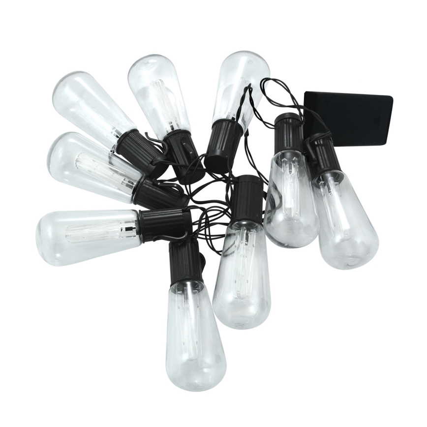Decoratieve LED-lichtsnoer EDISON 2,65 m 10xLED/2xAA