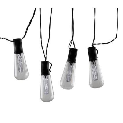 Decoratieve LED-lichtsnoer EDISON 2,65 m 10xLED/2xAA
