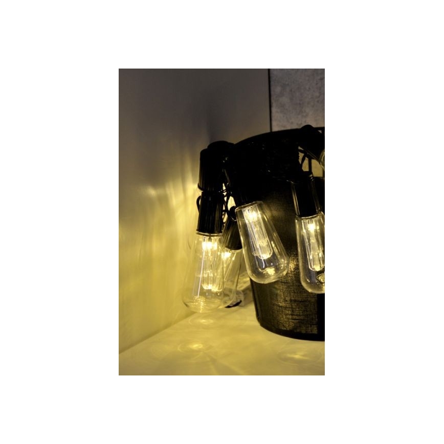 Decoratieve LED-lichtsnoer EDISON 2,65 m 10xLED/2xAA
