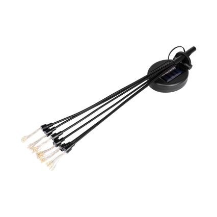 Decoratieve LED-solarlamp met sensor, 1,2 V, 3000 K, 73 cm, 600 mAh, IP44