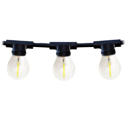 Decoratieve Lichtketting voor Buiten MIMOSA 20xE27/1,3W/230V IP44 10m