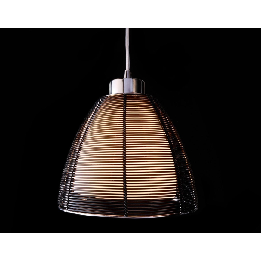 Deko-Light 342026 - Hanglamp aan een koord FILO 1xE27/60W/230V diameter 19 cm zwart