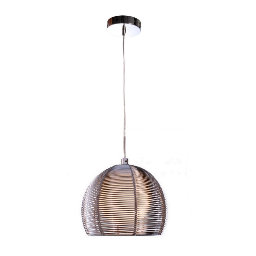 Deko-Light 342029 - Hanglamp aan een koord FILO 1xG9/40W/230V diameter 16 cm zilver