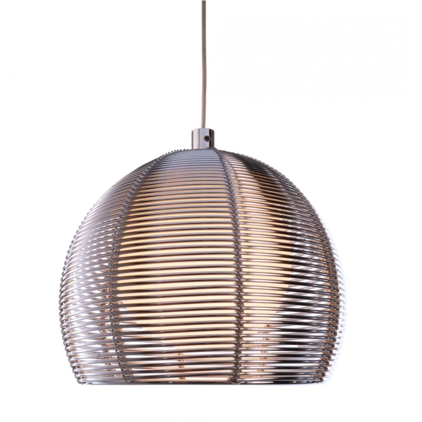 Deko-Light 342029 - Hanglamp aan een koord FILO 1xG9/40W/230V diameter 16 cm zilver