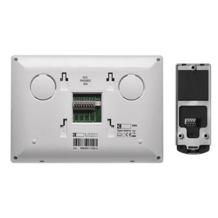 Deurbel met camera die werkt op WIFI connectie 12V IP44