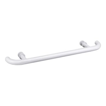 Deurgreep 70x4 cm RVS/wit