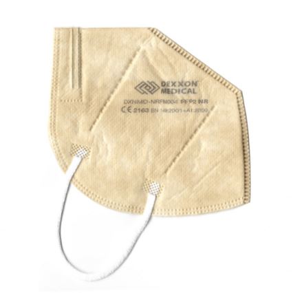 DEXXON MEDICAL Mondkapje FFP2 NR beige 20st