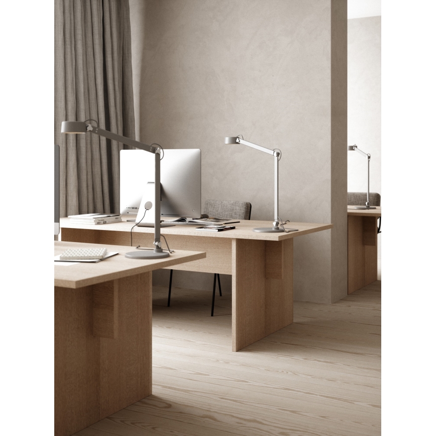 DFTP by Nordlux - Dimbaar LED touch tafellampje 3v1 NOBU LED/9W/230V grijs