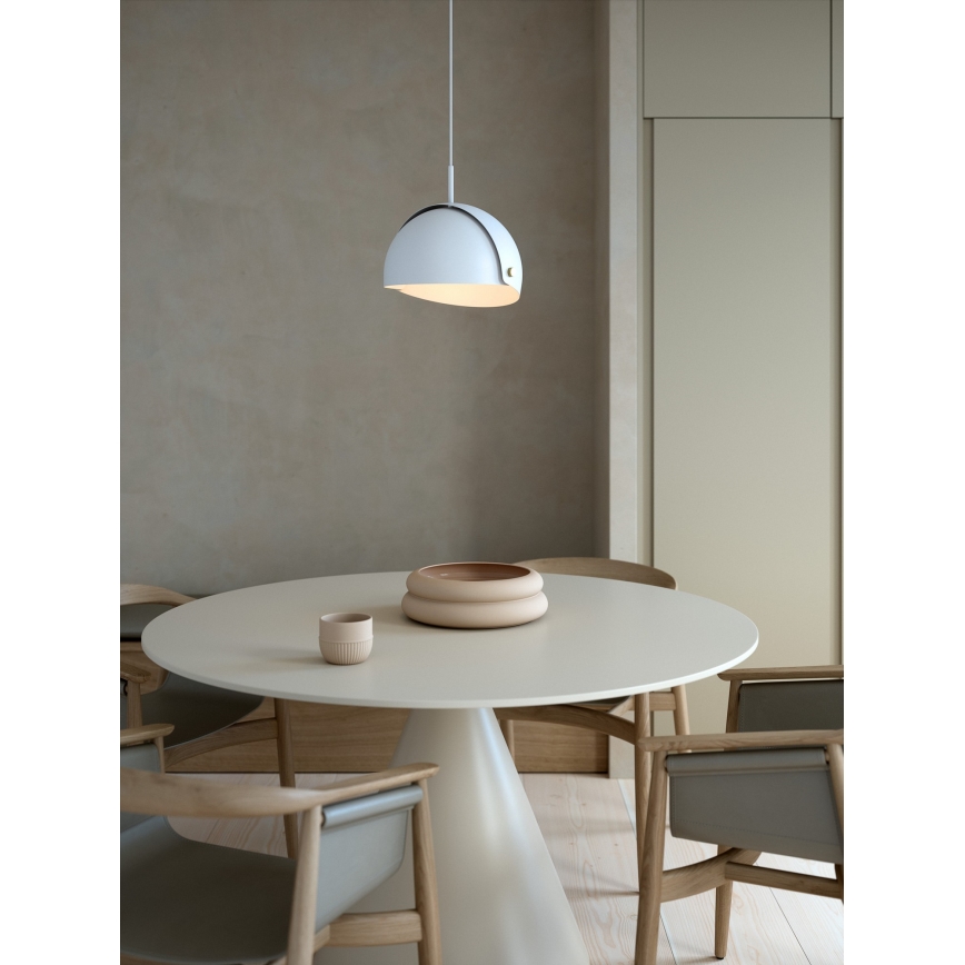 DFTP by Nordlux - Hanglamp aan een koord met verstelbare lampenkap ALIGN 1xE27/15W/230V wit