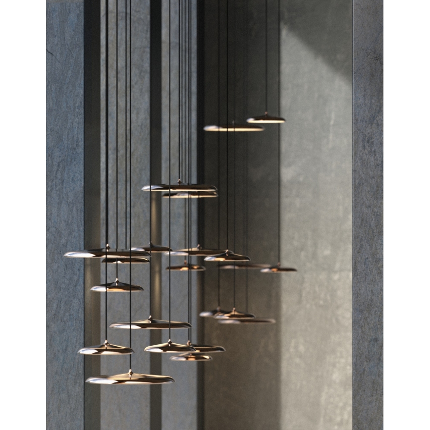 DFTP by Nordlux - LED-dimbare kabelhanglamp ARTIST LED/14W/230V 3000K