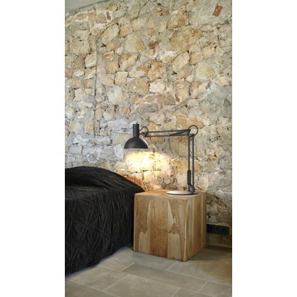 DFTP by Nordlux - Tafellamp ARKI 1xE27/60W/230V zwart