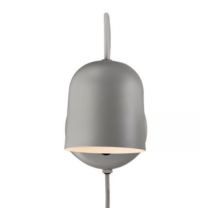 DFTP by Nordlux - Wandspot met USB-poort ANGLE 1xGU10/25W/230V grijs