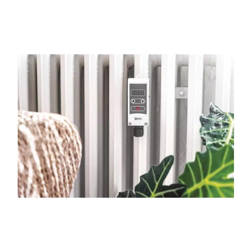 Digitale Bevestigde Thermostaat 230V