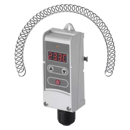 Digitale Bevestigde Thermostaat 230V