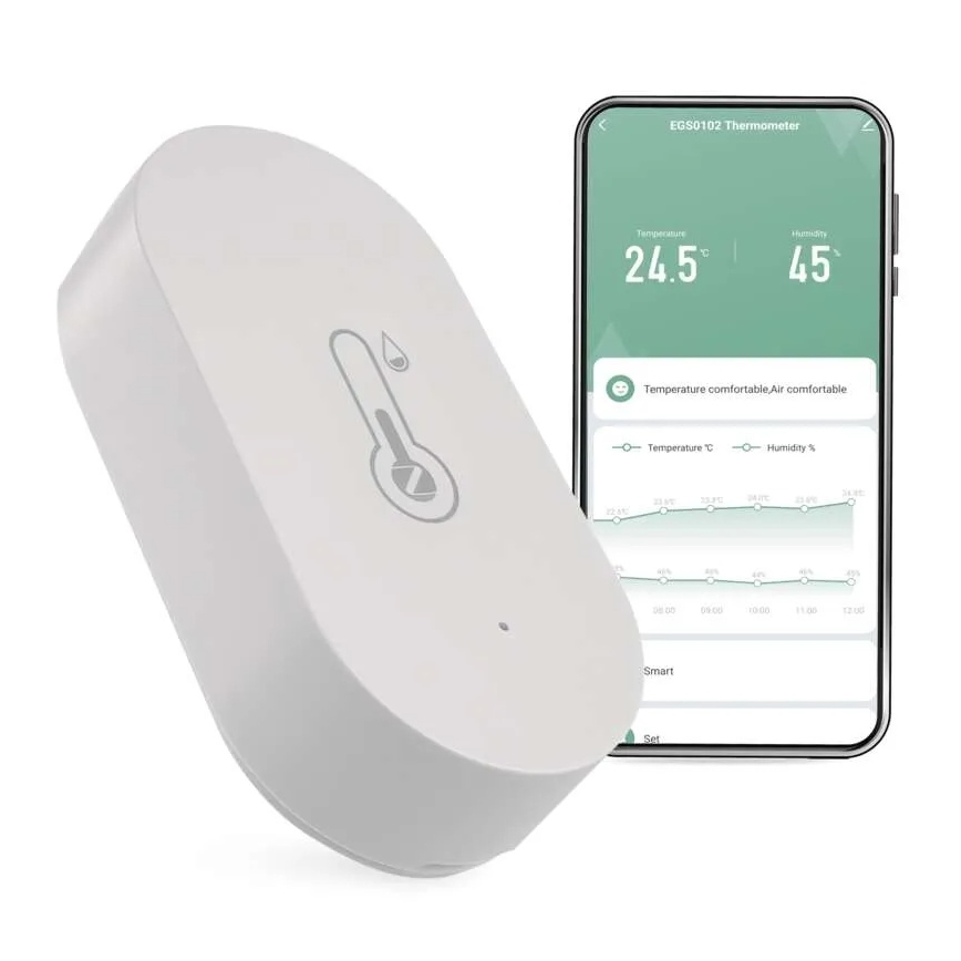 Digitale draadloze thermometer GoSmart 1×CR2032