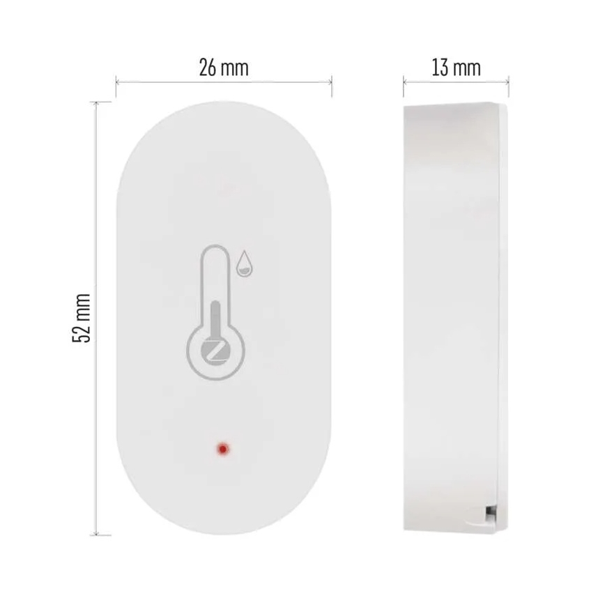 Digitale draadloze thermometer GoSmart 1×CR2032