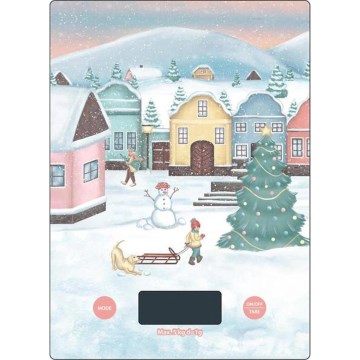 Digitale keukenweegschaal TORO 1xCR2032 dorpje