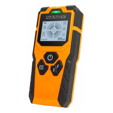Digitale multifunctionele detector 9V 1x6LR61 IP54 oranje
