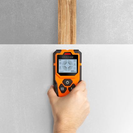 Digitale multifunctionele detector 9V 1x6LR61 IP54 oranje