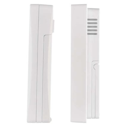 Digitale thermometer met hygrometer, 2x AAA, wit