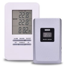 Digitale thermometer met sensor 2xAAA