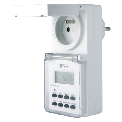 Digitale Timer voor Buiten 230V/16A IP44