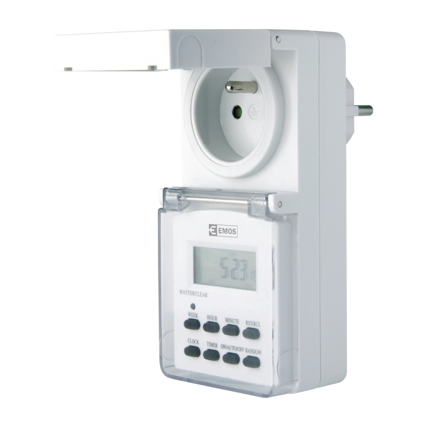 Digitale Timer voor Buiten 230V/16A IP44
