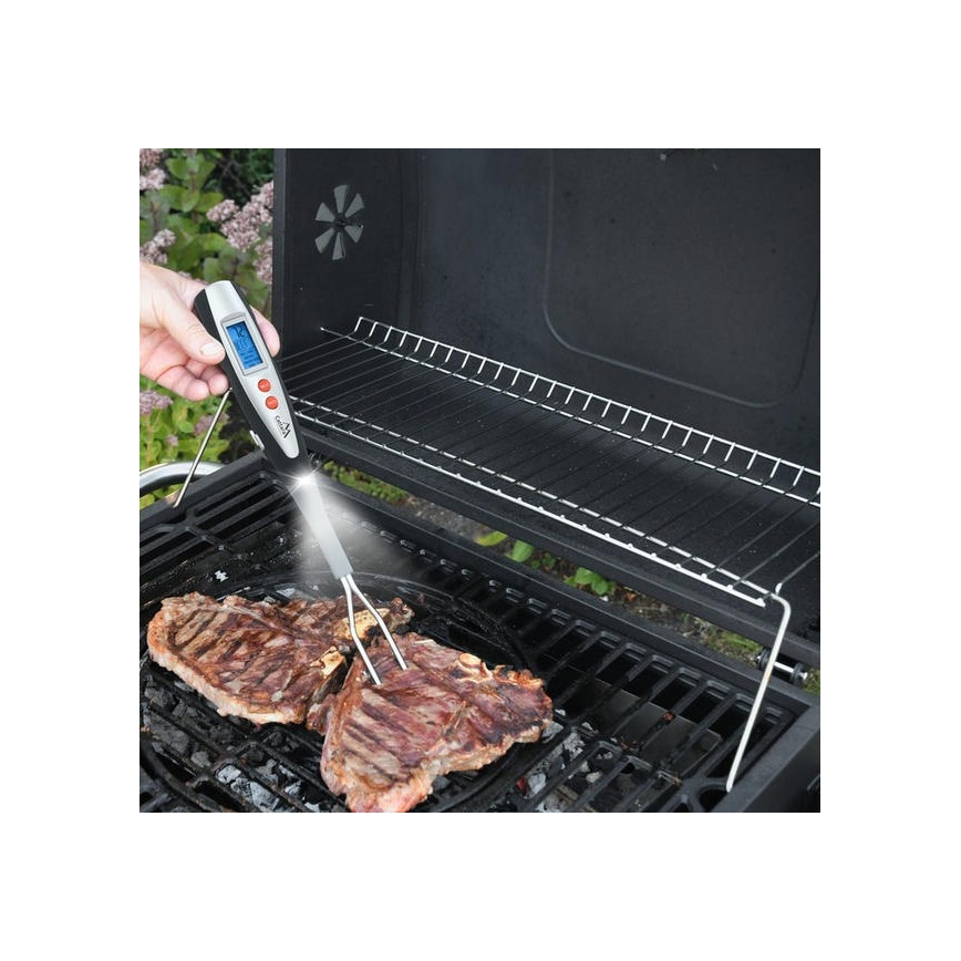 Digitale vleesthermometer 0-100°C 2xAAA
