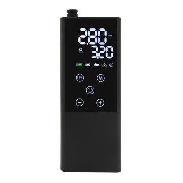 Digitale zakcompressor 4000 mAh 5V zwart