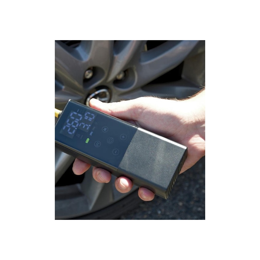 Digitale zakcompressor 4000 mAh 5V zwart