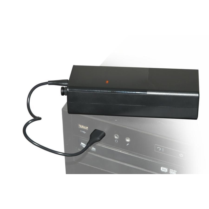 Digitale zakcompressor 4000 mAh 5V zwart