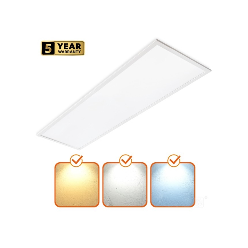 Dimbaar LED Inbouw lichtpaneel CAPRI LED/25/36/40W/230V 3000/4000/5700K IP44 30x120 cm