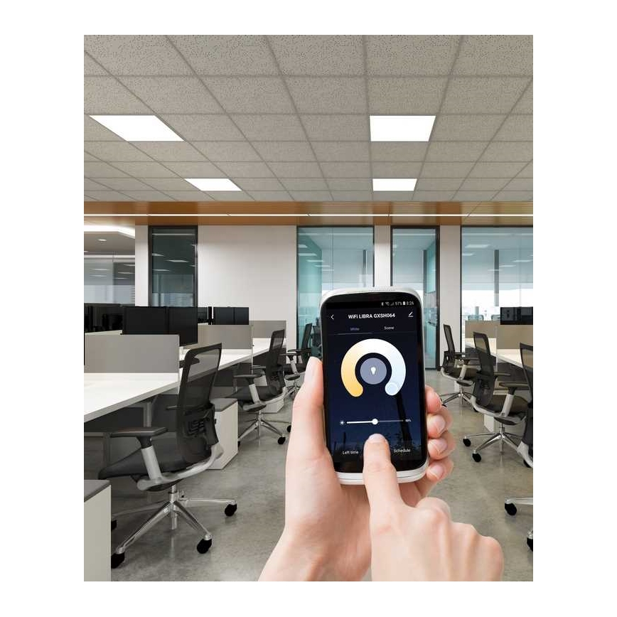 Dimbaar LED Inbouw Paneel LIBRA LED/40W/230V 2900-6000K Wi-Fi Tuya
