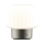 Dimbaar LED touch tafellampje LATTE LED/1,8W/5V USB 2000 mAh mat chroom/wit