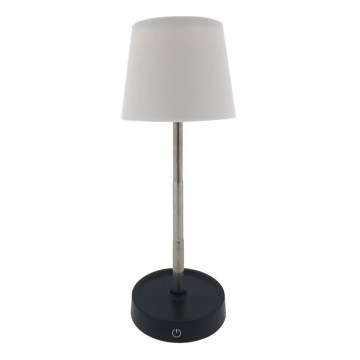 Dimbaar LED touch tafellampje LED/3W/5V USB 800 mAh wit