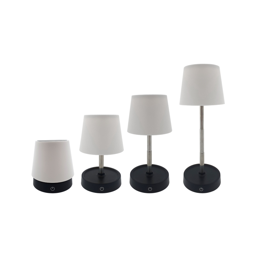 Dimbaar LED touch tafellampje LED/3W/5V USB 800 mAh wit