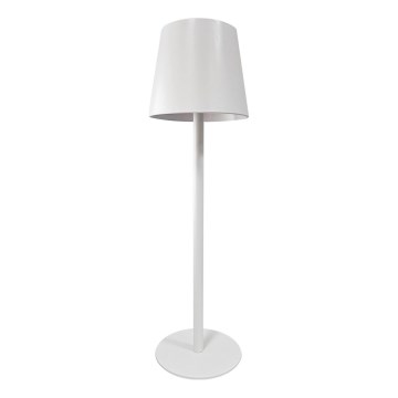 Dimbaar LED touch tafellampje LED/5W/5V USB 1200 mAh wit