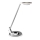 Dimbaar LED touch tafellampje LIMA LED/8W/230V USB zilver