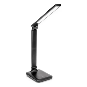 Dimbare aanraaktafellamp met USB-poort REMUS LED/5W/230V zwart