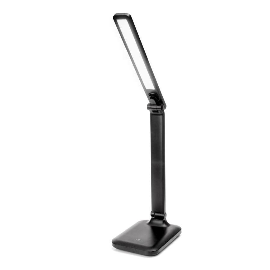 Dimbare aanraaktafellamp met USB-poort REMUS LED/5W/230V zwart