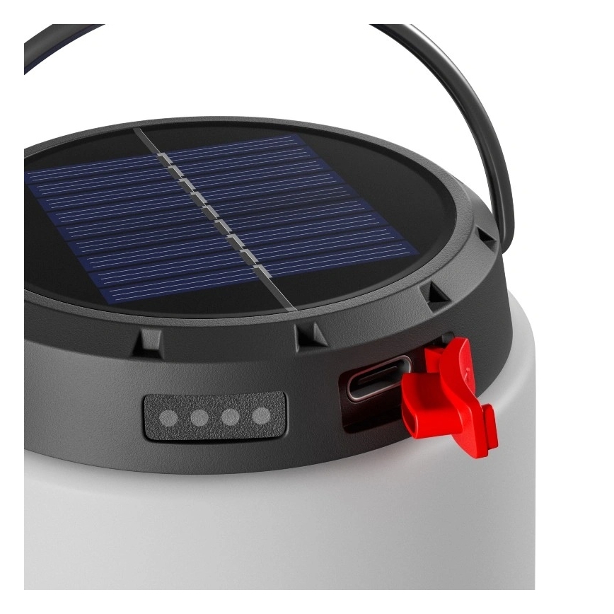 Dimbare, draagbare, zonne-oplaadbare LED-lamp LUMINA TUBO 5V 800 mAh