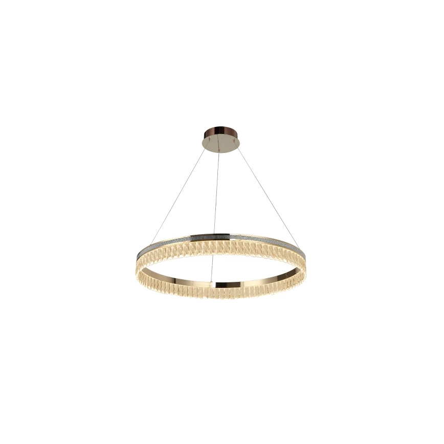 LED dimbare kristallen kroonluchter aan kabel THALIA LED/55W/230V 3000-6000K Ø 80 cm + afstandsbediening