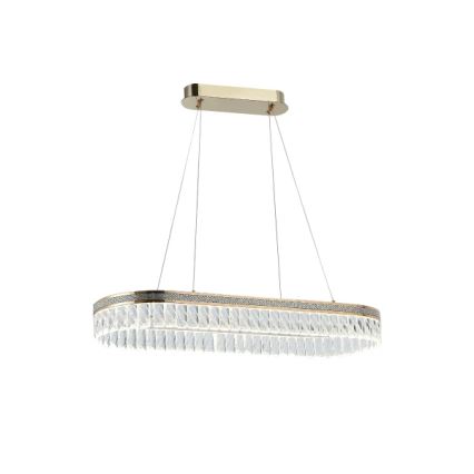 Dimbare kristallen LED-kroonluchter met kabelophanging THALIA LED/50W/230V 3000-6000K + afstandsbediening