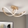 Dimbare LED bevestigde hanglamp CIRCUS LED/30W/230V goud