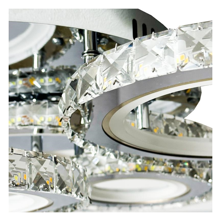 Dimbare LED bevestigde hanglamp LED/120W/230V 3000-6500K + afstandsbediening